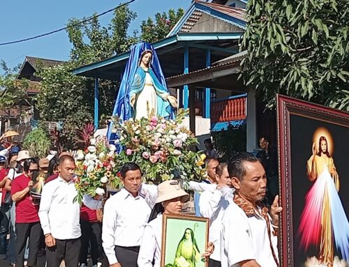 Ketika Doa Mengalir di Jalan Kampung Menyumbung