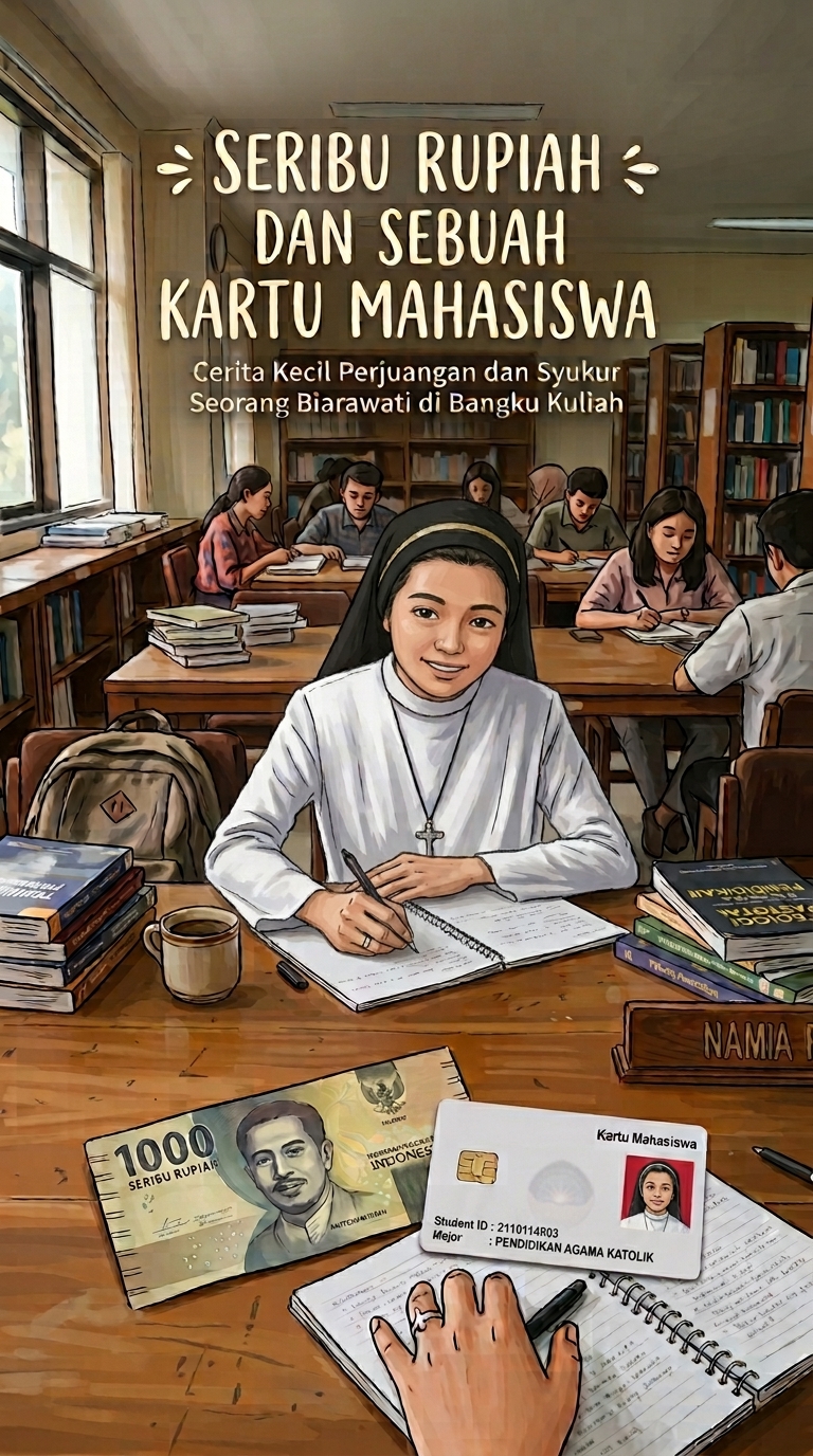 SERIBU RUPIAH DAN SEBUAH KARTU MAHASISWA